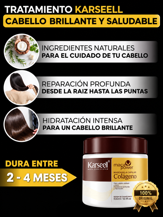 Mascarilla capilar con colageno Karseell