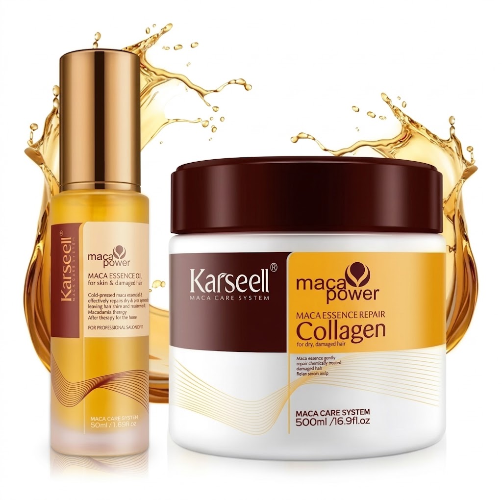 KARSEELL COMBO MASCARA 500 GR ITALIANA + SERUM OLEO KARSEELL