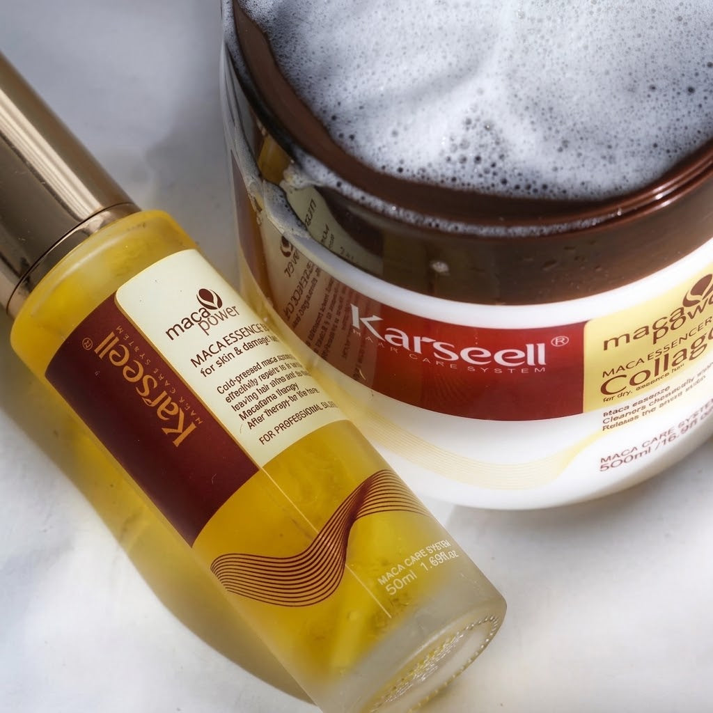 KARSEELL COMBO MASCARA 500 GR ITALIANA + SERUM OLEO KARSEELL